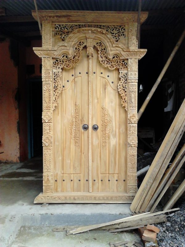 Pintu Gapura Kayu Jati Berkualitas