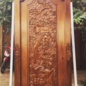 Pintu Gebyok Ukir Jepara Minimalis
