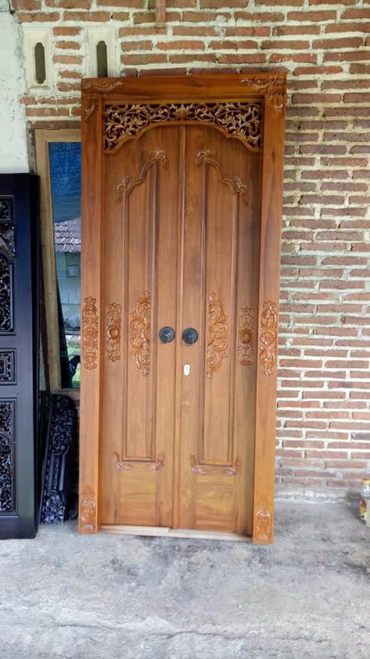 Pintu Gebyok Jati Minimalis Jepara